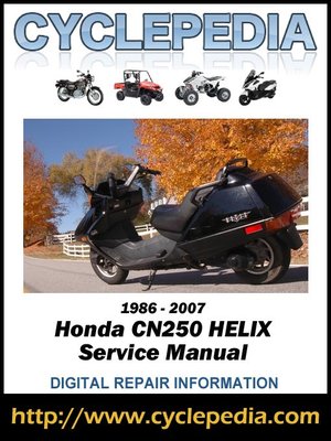 Honda Cn250 Service Manual